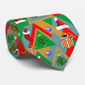 Weihnachtsdreiecke Plus Krawatte (Gerollt)