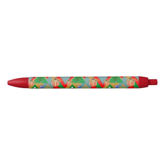 Weihnachtsdreiecke plus Tintenstift Kugelschreiber (Vorderseite)