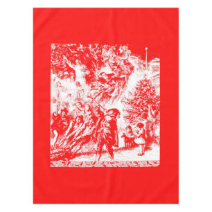 Weihnachtsdruck Tischdecke