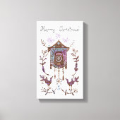 Weihnachtsdrucke Leinwanddruck (Vorderseite)