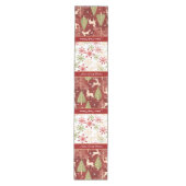 Weihnachtsdrucke Mittelgroßer Tischläufer (Vorderseite)