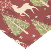 Weihnachtsdrucke Mittelgroßer Tischläufer (Ecke)