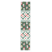 Weihnachtsdrucke Mittelgroßer Tischläufer (Vorderseite)