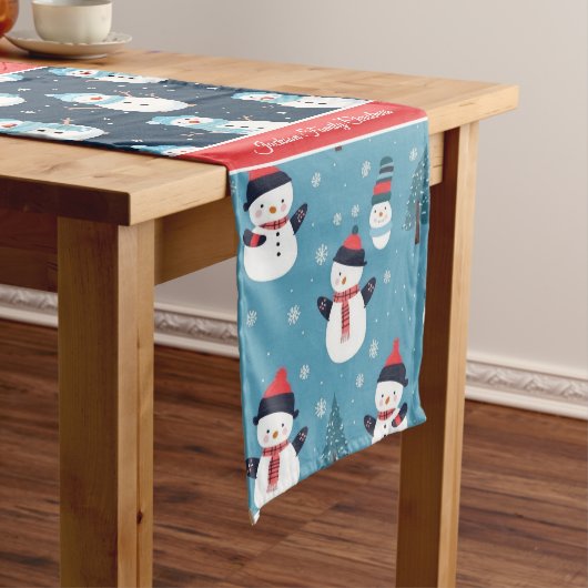 Weihnachtsdrucke Mittelgroßer Tischläufer (Beispiel)