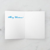 Weihnachtsdruckkarte Feiertagskarte (Innenseite)
