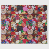 Weihnachtsdruckpapier Geschenkpapier (Flach)