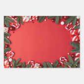 Weihnachtsdruckpapier Geschenkpapier Set (Vorderseite)