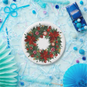 Weihnachtsdruckpapier Pappteller (Party)