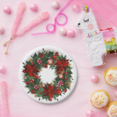 Weihnachtsdruckpapier Pappteller (Party)