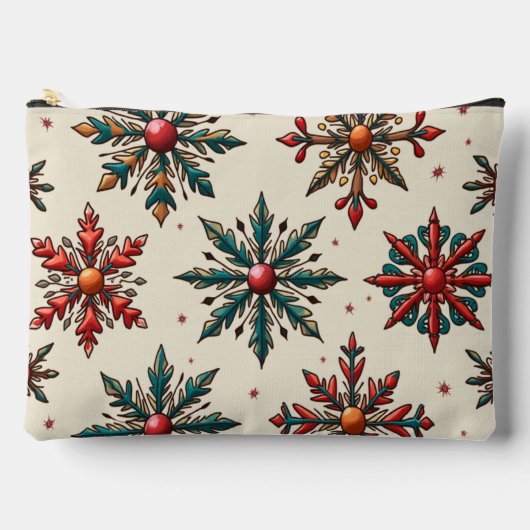 Weihnachtsdrucktasche Zubehörtasche (Vorderseite)