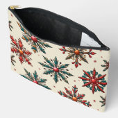 Weihnachtsdrucktasche Zubehörtasche (Offen)