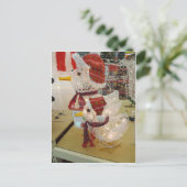 Weihnachtsducken Feiertagspostkarte (Stehend Vorderseite)