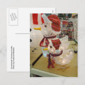 Weihnachtsducken Feiertagspostkarte (Vorne/Hinten)