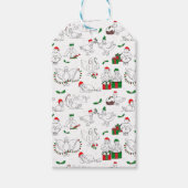 Weihnachtsducken Geschenkanhänger (Vorderseite)