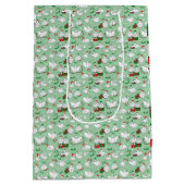 Weihnachtsducken Mittlere Geschenktüte (Rückseite)