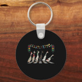 Weihnachtsducken Schlüsselanhänger (Vorderseite)