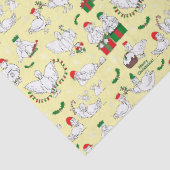 Weihnachtsducken Seidenpapier (Ausschnitt)