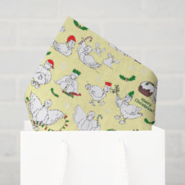 Weihnachtsducken Seidenpapier