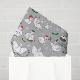 Weihnachtsducken Seidenpapier