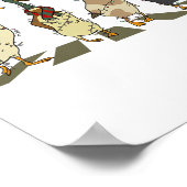 Weihnachtsducken Xmas Tree Lights Enck Weihnachtsf Poster (Ecke)