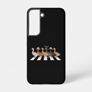 Weihnachtsducks Funny Animals Weihnachtsbaum Lover Samsung Galaxy Hülle