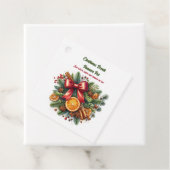 Weihnachtsdüfte Simmer Pot Geschenkanhänger (Beispiel)