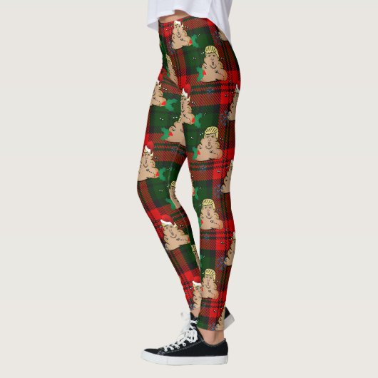 Weihnachtsdump-Leggings Leggings (Links)