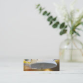 Weihnachtsdünne Karte (Stehend Vorderseite)