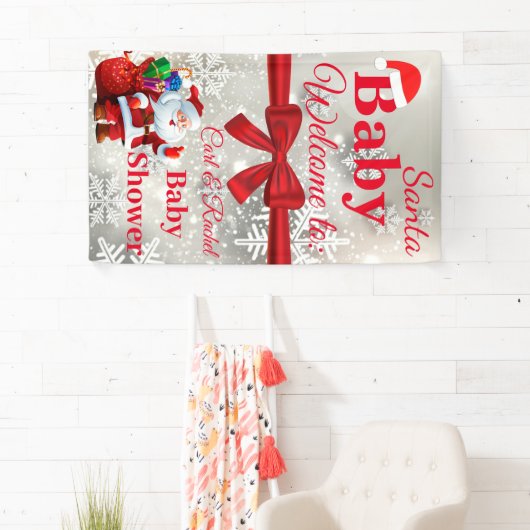 Weihnachtsduschbanner Banner (Insitu)