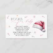 Weihnachtsduschbücher für Kinder Begleitkarte (Vorderseite)