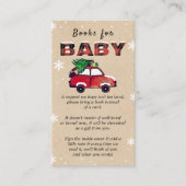 Weihnachtsduschbücher für Kinder Begleitkarte (Vorderseite)