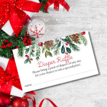 Weihnachtsduschdusche Windelwindeln