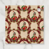 Weihnachtsdusche Alice im Wunderland Geschenkanhänger (Rückseite)