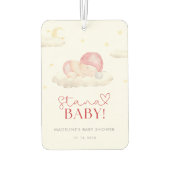 Weihnachtsdusche Autolufterfrischer (Rückseite)