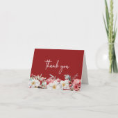 Weihnachtsdusche Dankeschön Karte (Vorderseite)