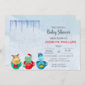 Weihnachtsdusche Dinosaurier Teacup Kinderdusche E (Vorne/Hinten)