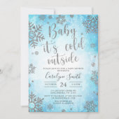 Weihnachtsdusche Einladung (Vorderseite)