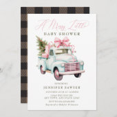 Weihnachtsdusche Einladung (Vorne/Hinten)