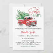 Weihnachtsdusche Einladung (Vorderseite)