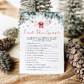 Weihnachtsdusche Finden Sie das Game Einladung