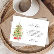 Weihnachtsdusche für Wasserfarben Danke an die Kar