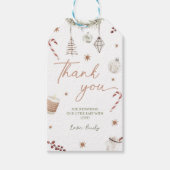 Weihnachtsdusche Geschenkanhänger (Vorderseite)