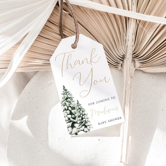 Weihnachtsdusche Geschenkanhänger