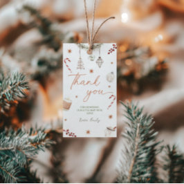 Weihnachtsdusche Geschenkanhänger