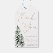 Weihnachtsdusche Geschenkanhänger (Vorderseite)