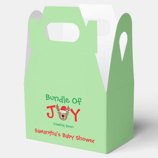 Weihnachtsdusche Geschenkschachtel (Geöffnet)