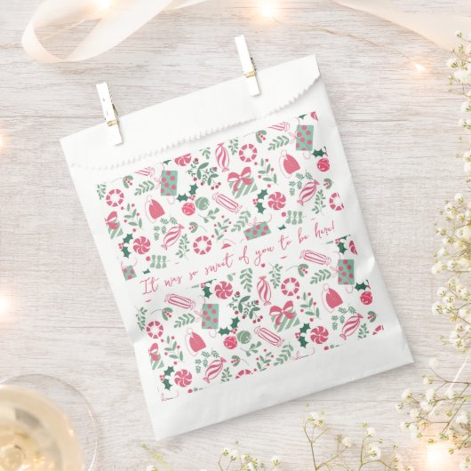 Weihnachtsdusche Geschenktütchen (Ausgeschnitten)