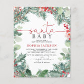 Weihnachtsdusche im Haushalt Einladung (Vorderseite)