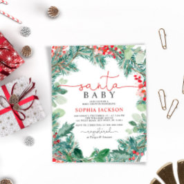 Weihnachtsdusche im Haushalt Einladung