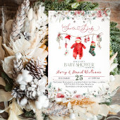 Weihnachtsdusche mit Buchungsanfrage Einladung